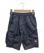 STONE ISLANDストーンアイランド）の古着「ナイロンハーフパンツ」｜ネイビー