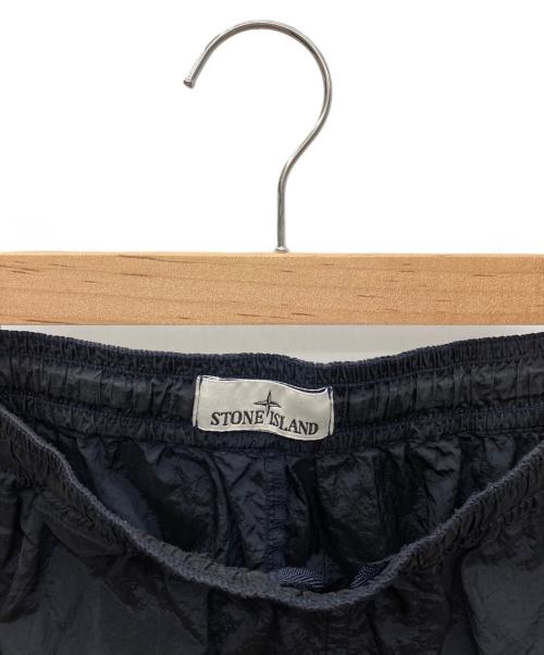 STONE ISLAND（ストーンアイランド）STONE ISLAND (ストーンアイランド) ナイロンハーフパンツ ネイビー サイズ:SIZE 71cm (W28)の古着・服飾アイテム