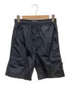 STONE ISLANDストーンアイランド）の古着「ナイロンハーフパンツ」｜ブラック