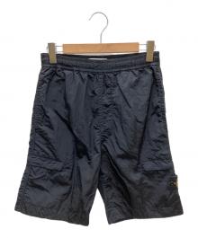 STONE ISLAND（ストーンアイランド）の古着「ナイロンハーフパンツ」｜ブラック