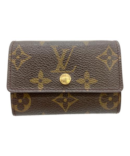 LOUIS VUITTON（ルイ ヴィトン）LOUIS VUITTON (ルイ ヴィトン) モノグラム ポルトモネ プラ ブラウンの古着・服飾アイテム
