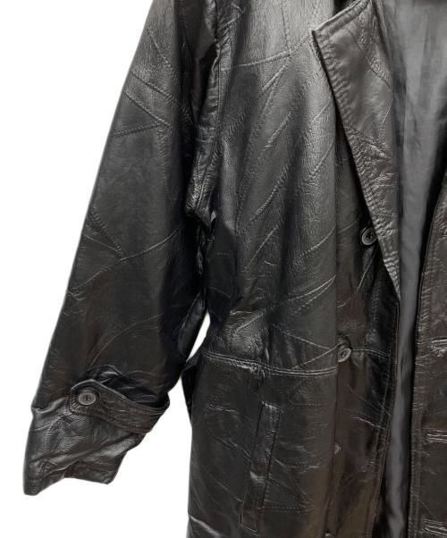 navarre leather company（ナバラレザーカンパニー）navarre leather company (ナバラレザーカンパニー) レザーコート ブラック サイズ:Mの古着・服飾アイテム