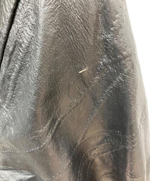 navarre leather company（ナバラレザーカンパニー）navarre leather company (ナバラレザーカンパニー) レザーコート ブラック サイズ:Mの古着・服飾アイテム