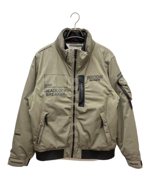 AVIREX FLYER'S（アヴィレックス）AVIREX FLYER'S (アヴィレックス) フライトジャケット グリーン サイズ:SIZE XLの古着・服飾アイテム