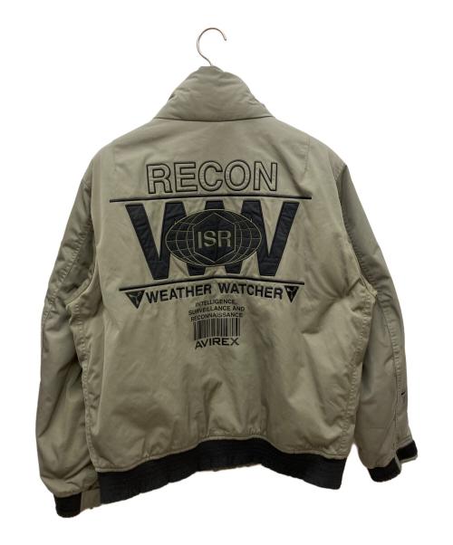 AVIREX FLYER'S（アヴィレックス）AVIREX FLYER'S (アヴィレックス) フライトジャケット グリーン サイズ:SIZE XLの古着・服飾アイテム