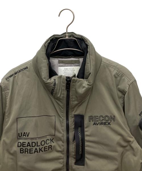 AVIREX FLYER'S（アヴィレックス）AVIREX FLYER'S (アヴィレックス) フライトジャケット グリーン サイズ:SIZE XLの古着・服飾アイテム
