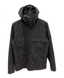 STONE ISLAND（ストーンアイランド）の古着「Soft-Shell Primaloft Hooded Jacket」｜ブラック