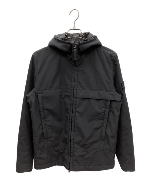 STONE ISLAND（ストーンアイランド）STONE ISLAND (ストーンアイランド) Soft-Shell Primaloft Hooded Jacket ブラック サイズ:SIZE Sの古着・服飾アイテム
