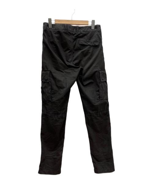 STONE ISLAND（ストーンアイランド）STONE ISLAND (ストーンアイランド) スリムフィットカーゴパンツ ブラック サイズ:SIZE 71cm (W28)の古着・服飾アイテム