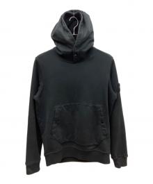 STONE ISLAND（ストーンアイランド）の古着「ガーメントダイ プルオーバー」｜ブラック