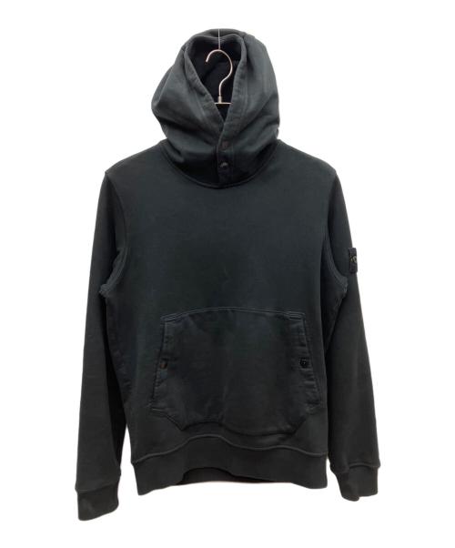 STONE ISLAND（ストーンアイランド）STONE ISLAND (ストーンアイランド) ガーメントダイ プルオーバー ブラック サイズ:SIZE Sの古着・服飾アイテム