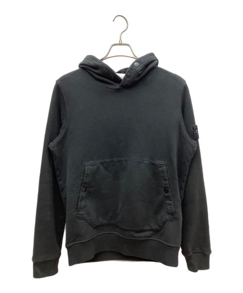STONE ISLAND（ストーンアイランド）STONE ISLAND (ストーンアイランド) ガーメントダイ プルオーバー ブラック サイズ:SIZE Sの古着・服飾アイテム