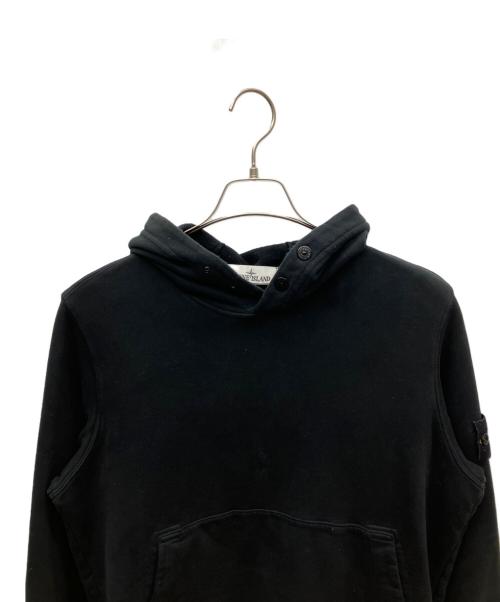 STONE ISLAND（ストーンアイランド）STONE ISLAND (ストーンアイランド) ガーメントダイ プルオーバー ブラック サイズ:SIZE Sの古着・服飾アイテム