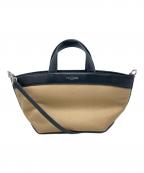 J&M DAVIDSONジェイ＆エム デヴィッドソン）の古着「SMALL VOYAGE TOTE」｜ベージュ×ブラック