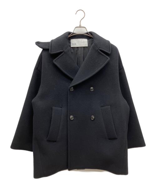 ticca（ティッカ）TICCA (ティッカ) ショートPコート ブラック サイズ:SIZE Freeの古着・服飾アイテム