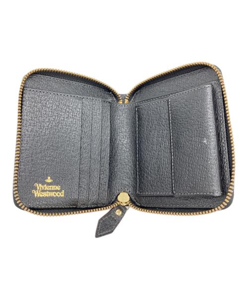 Vivienne Westwood（ヴィヴィアンウエストウッド）Vivienne Westwood (ヴィヴィアンウエストウッド) 2つ折り財布 ブラックの古着・服飾アイテム