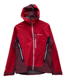 Berghaus（バーグハウス）の古着「ブレトンソフトシェルジャケット」｜レッド×パープル