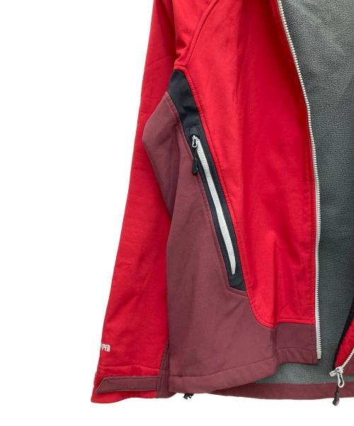 Berghaus（バーグハウス）Berghaus (バーグハウス) ブレトンソフトシェルジャケット レッド×パープル サイズ:Lの古着・服飾アイテム