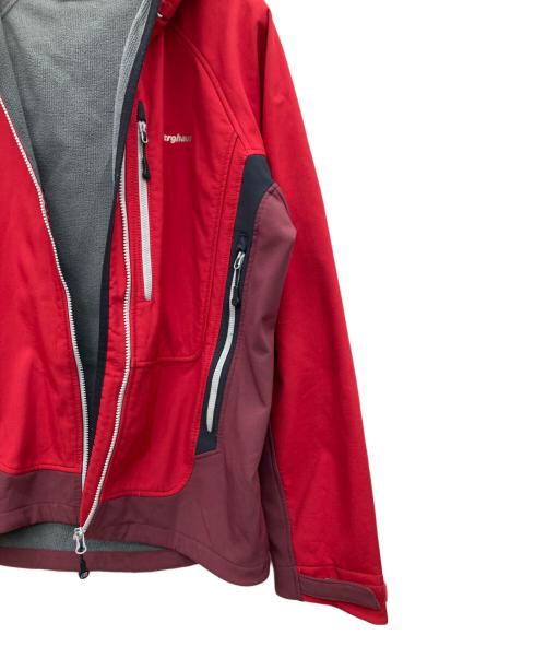 Berghaus（バーグハウス）Berghaus (バーグハウス) ブレトンソフトシェルジャケット レッド×パープル サイズ:Lの古着・服飾アイテム