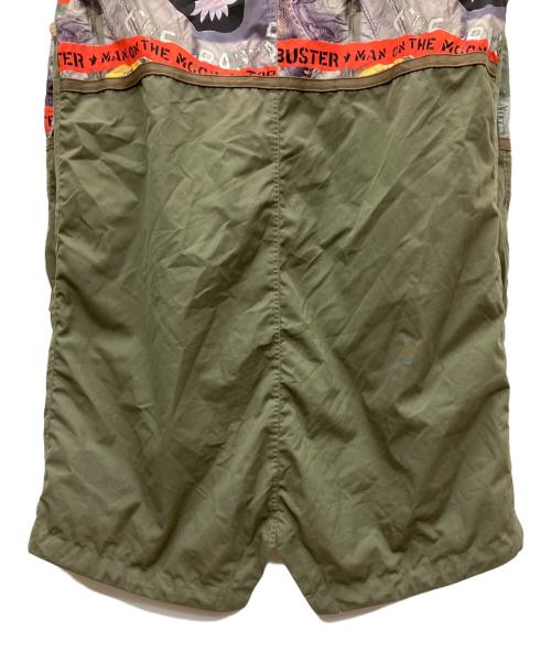 AVIREX（アヴィレックス）AVIREX (アヴィレックス) CON PASTE CUSTOM PHOTO PARKA カーキ サイズ:Lの古着・服飾アイテム