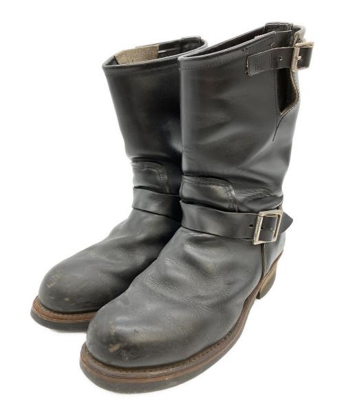 RED WING（レッドウィング）RED WING (レッドウィング) エンジニアブーツ ブラック サイズ:8Dの古着・服飾アイテム