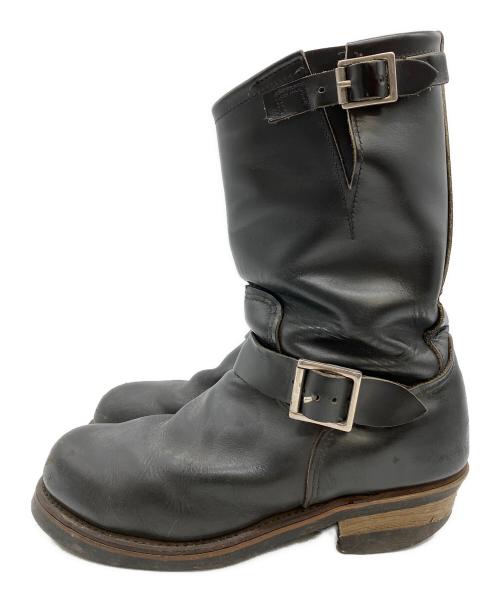 RED WING（レッドウィング）RED WING (レッドウィング) エンジニアブーツ ブラック サイズ:8Dの古着・服飾アイテム