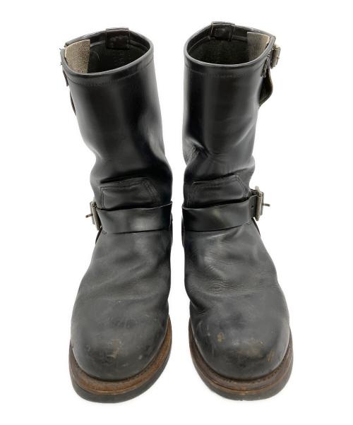 RED WING（レッドウィング）RED WING (レッドウィング) エンジニアブーツ ブラック サイズ:8Dの古着・服飾アイテム