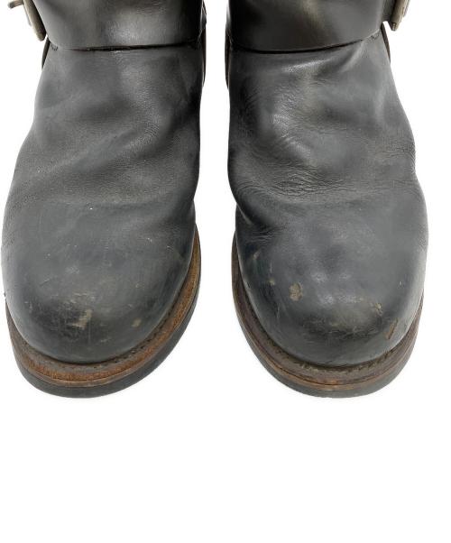 RED WING（レッドウィング）RED WING (レッドウィング) エンジニアブーツ ブラック サイズ:8Dの古着・服飾アイテム