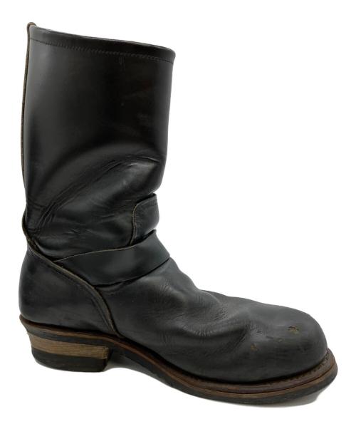 RED WING（レッドウィング）RED WING (レッドウィング) エンジニアブーツ ブラック サイズ:8Dの古着・服飾アイテム