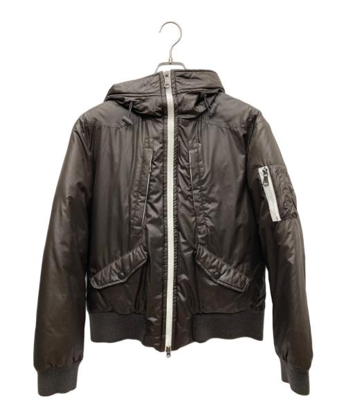 Calvin Klein Jeans（カルバンクラインジーンズ）Calvin Klein Jeans (カルバンクラインジーンズ) ダウンジャケット ブラウン サイズ:Lの古着・服飾アイテム