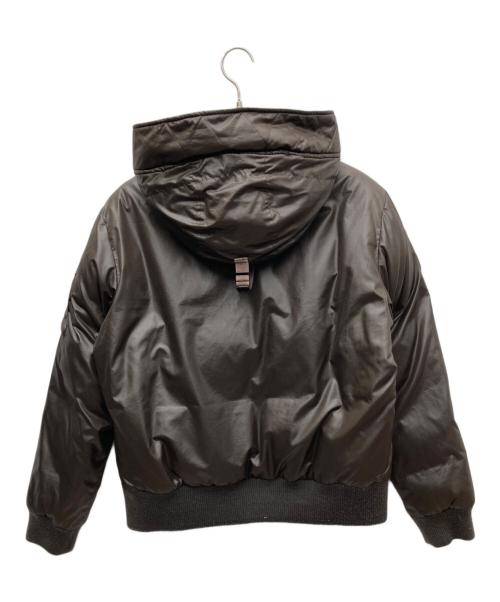 Calvin Klein Jeans（カルバンクラインジーンズ）Calvin Klein Jeans (カルバンクラインジーンズ) ダウンジャケット ブラウン サイズ:Lの古着・服飾アイテム