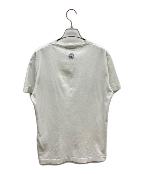 STONE ISLAND（ストーンアイランド）STONE ISLAND (ストーンアイランド) Tシャツ ホワイト サイズ:Sの古着・服飾アイテム