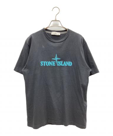STONE  ストーンアイランド Tシャツ・カットソー メンズ 【古着】【中古】 中古・古着通販】STONE ISLAND (ストーンアイランド) Tシャツ ブラック