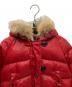 中古・古着 MONCLER (モンクレール) ダウンジャケット レッド サイズ:SIZE 1：30000円