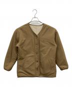 B:MING by BEAMS×GRAMICCIビーミングバイビームス×グラミチ）の古着「リバーシブルジャケット」｜ブラウン×ホワイト