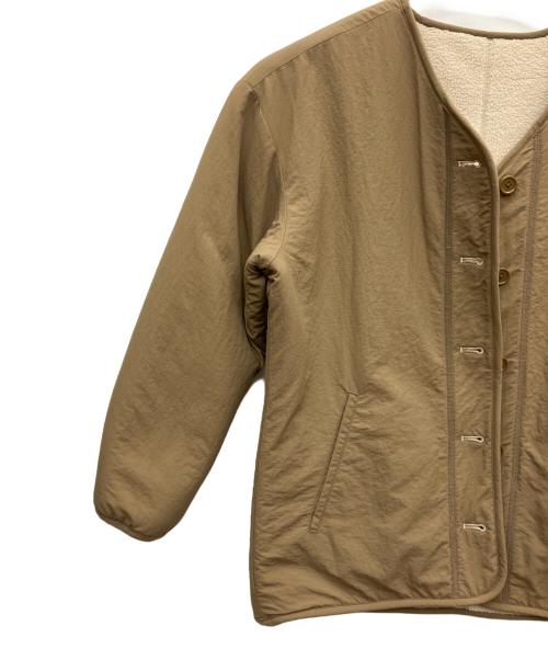 B:MING by BEAMS（ビーミングバイビームス）B:MING by BEAMS (ビーミングバイビームス) GRAMICCI (グラミチ) リバーシブルジャケット ブラウン×ホワイト サイズ:Sの古着・服飾アイテム