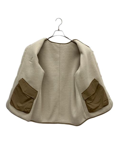 B:MING by BEAMS（ビーミングバイビームス）B:MING by BEAMS (ビーミングバイビームス) GRAMICCI (グラミチ) リバーシブルジャケット ブラウン×ホワイト サイズ:Sの古着・服飾アイテム