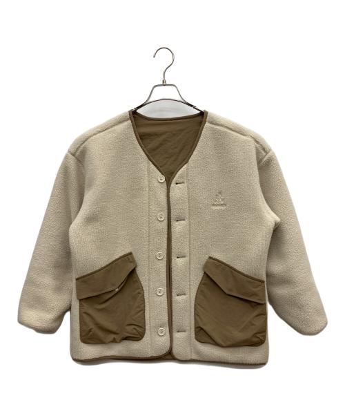 B:MING by BEAMS（ビーミングバイビームス）B:MING by BEAMS (ビーミングバイビームス) GRAMICCI (グラミチ) リバーシブルジャケット ブラウン×ホワイト サイズ:Sの古着・服飾アイテム