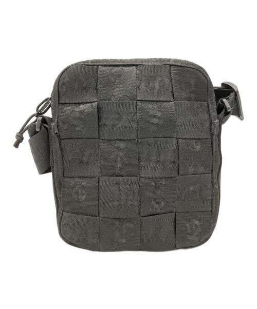 SUPREME（シュプリーム）Supreme (シュプリーム) Woven Shoulder Bag ブラックの古着・服飾アイテム