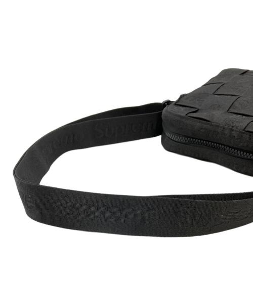 SUPREME（シュプリーム）Supreme (シュプリーム) Woven Shoulder Bag ブラックの古着・服飾アイテム