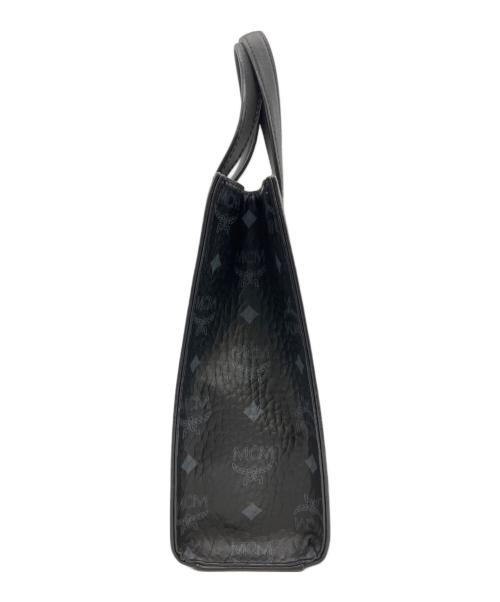 MCM（エムシーエム）MCM (エムシーエム) Mini Aren Tote in Visetos ブラックの古着・服飾アイテム