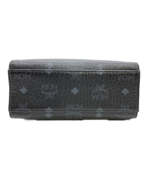 MCM（エムシーエム）MCM (エムシーエム) Mini Aren Tote in Visetos ブラックの古着・服飾アイテム