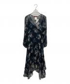 Max Mara Studioマックスマーラ ストゥディオ）の古着「長袖ワンピース」｜ネイビー