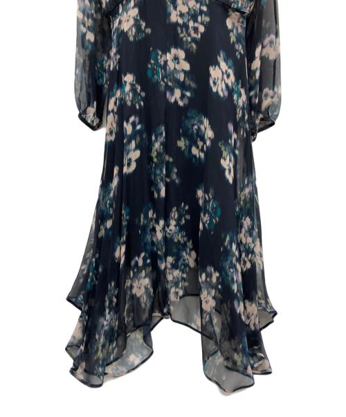 Max Mara Studio（マックスマーラ ストゥディオ）Max Mara Studio (マックスマーラ ストゥディオ) 長袖ワンピース ネイビー サイズ:SIZE L (44) 未使用品の古着・服飾アイテム