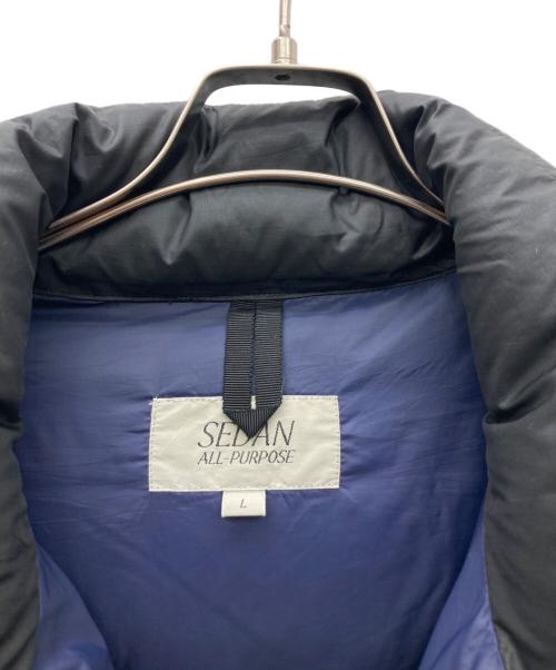 SEDAN ALL-PURPOSE（セダンオールパーパス）SEDAN ALL-PURPOSE (セダンオールパーパス) ダウンジャケット ブラック サイズ:Lの古着・服飾アイテム