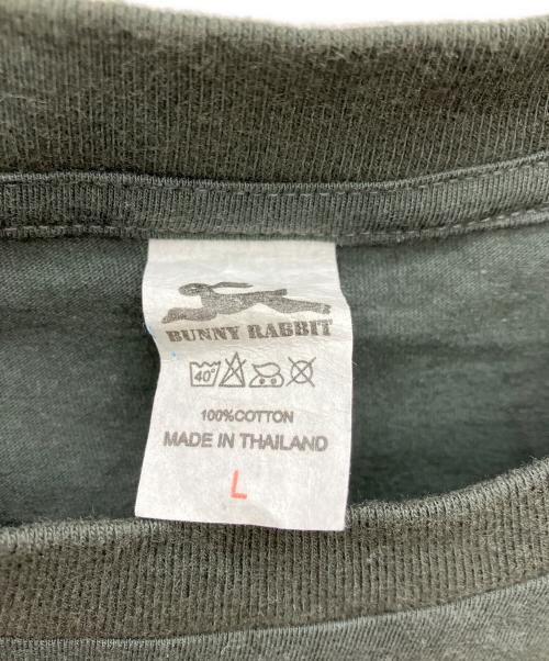 BUNNY RUBBIT（バニーラビット）BUNNY RUBBIT (バニーラビット) バンドTシャツ ブラック サイズ:Lの古着・服飾アイテム