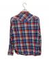 FIVE BROTHER (ファイブブラザー) 80'sネルシャツ ブルー×レッド サイズ:M：10000円