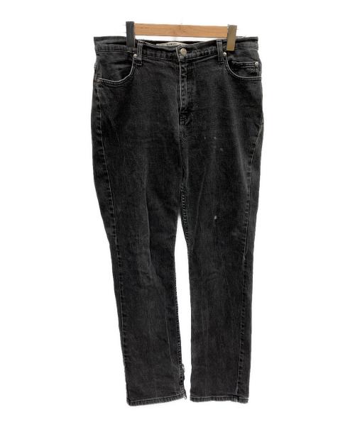 HARLEY-DAVIDSON（ハーレーダビッドソン）HARLEY-DAVIDSON (ハーレーダビッドソン) デニムパンツ ブラック サイズ:14の古着・服飾アイテム