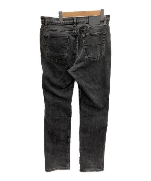 HARLEY-DAVIDSON（ハーレーダビッドソン）HARLEY-DAVIDSON (ハーレーダビッドソン) デニムパンツ ブラック サイズ:14の古着・服飾アイテム