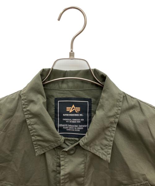 ALPHA（アルファ）ALPHA (アルファ) ファティ-グジャケット カーキ サイズ:Mの古着・服飾アイテム